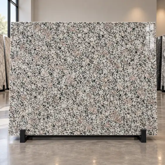 Iranian Peach Granite Showroom Display-1